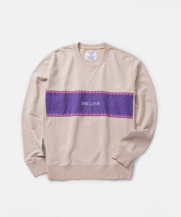Sweatshirt / Palestinian Embroidery / ONE LOVE