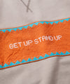 Sweatshirt / Palestinian Embroidery / GET UP STAND UP
