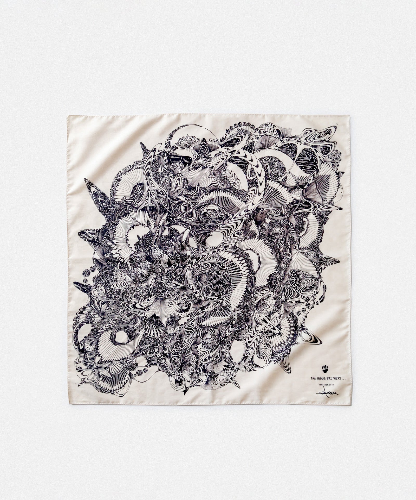 Cotton Scarf Small / TAKERU IWAZAKI