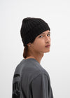 Pure Black Rib Hat