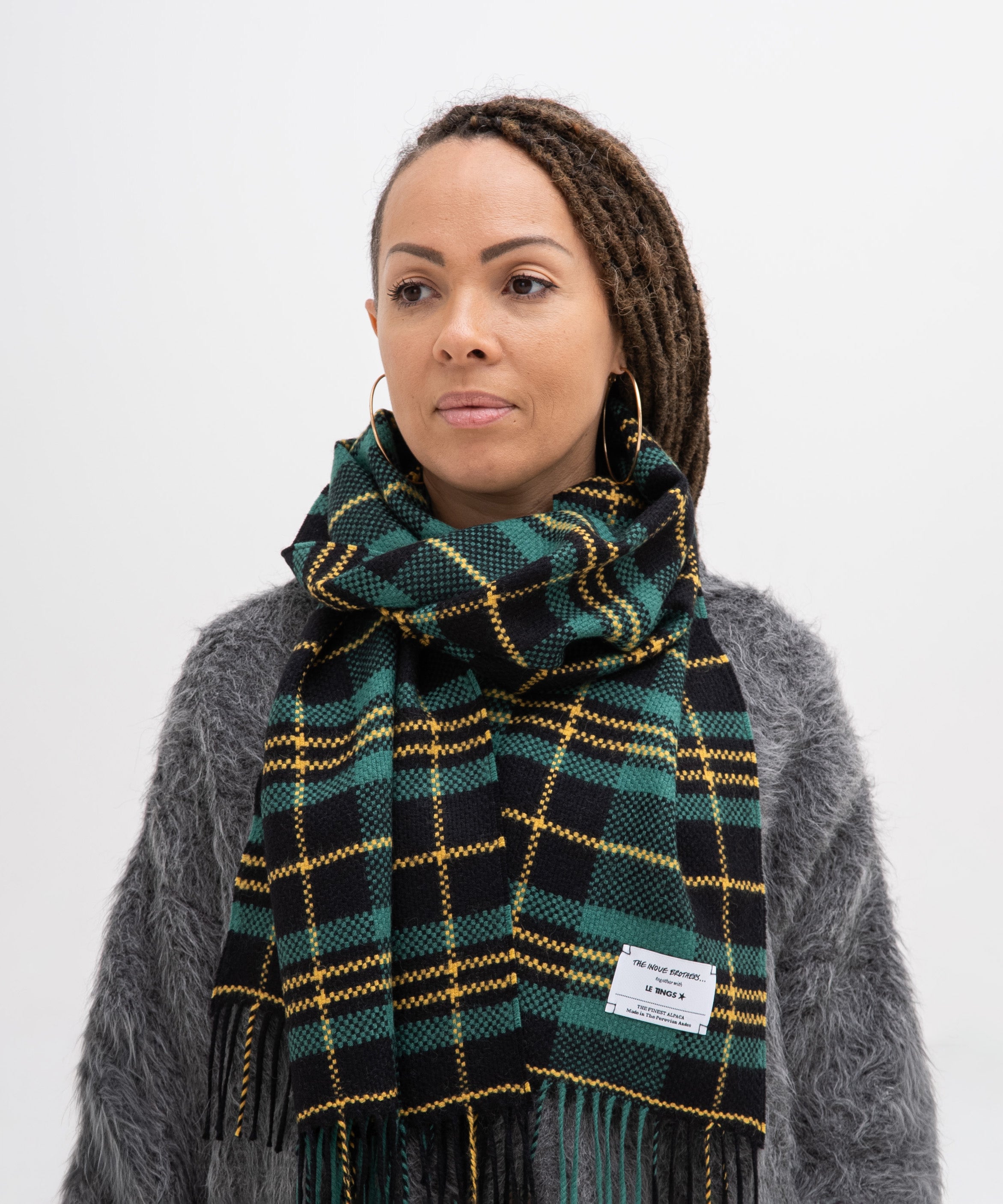 Market Check Scarf