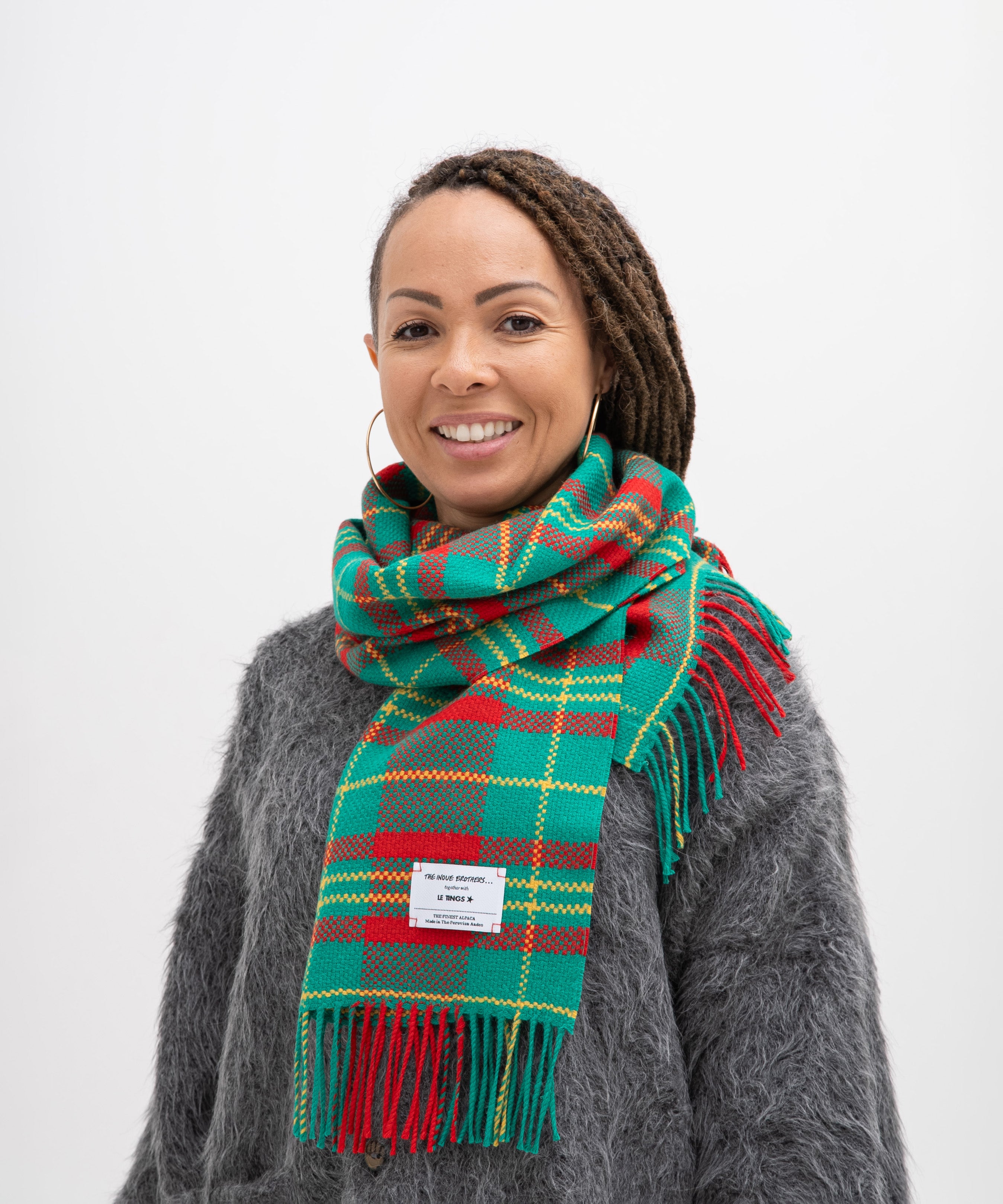 Market Check Scarf