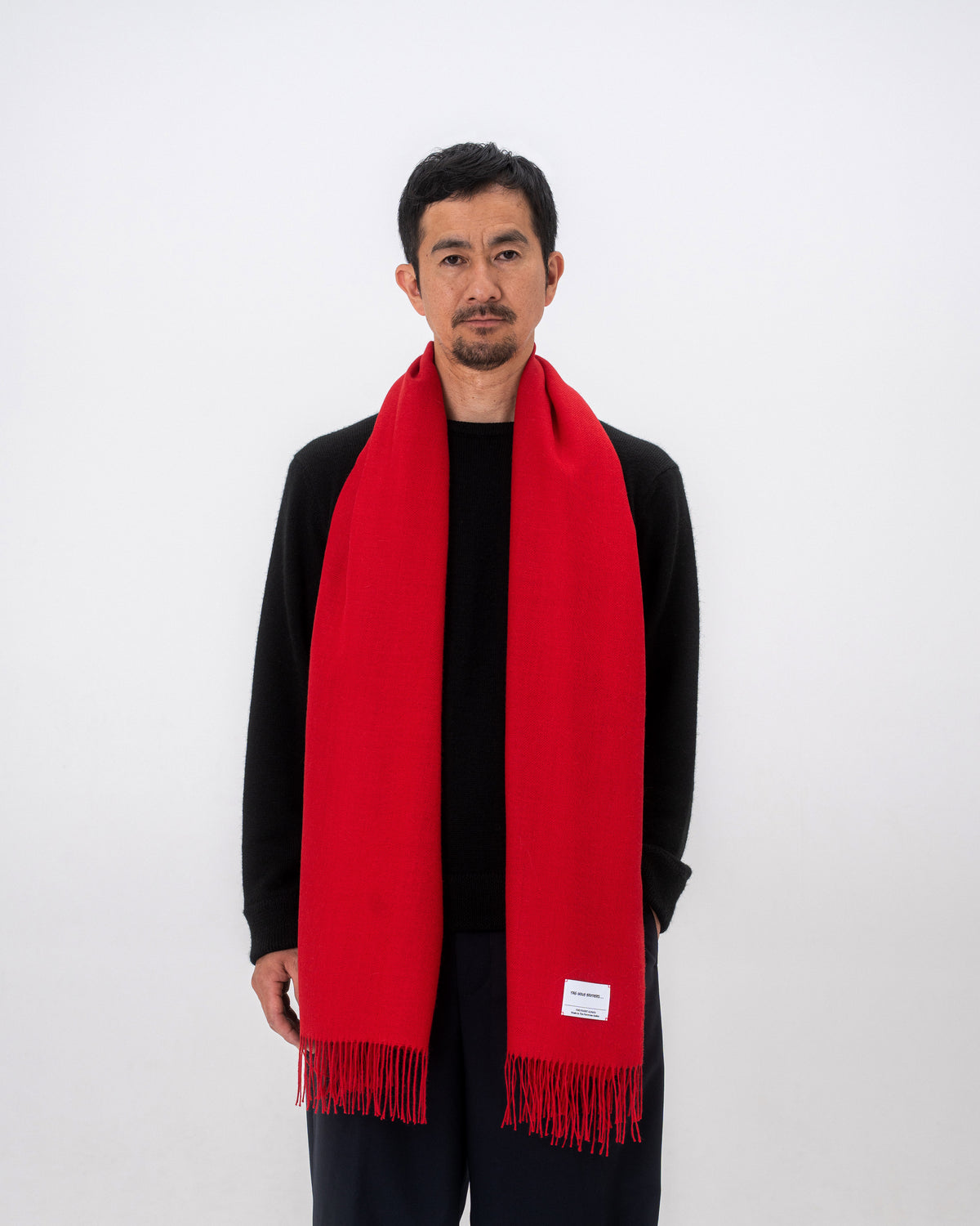 !_Non Brushed Stole Twisted Fringes