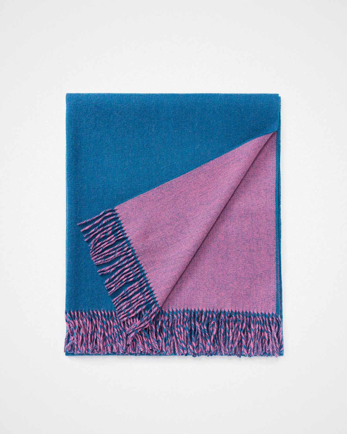 Double Faced Large Brushed Stole