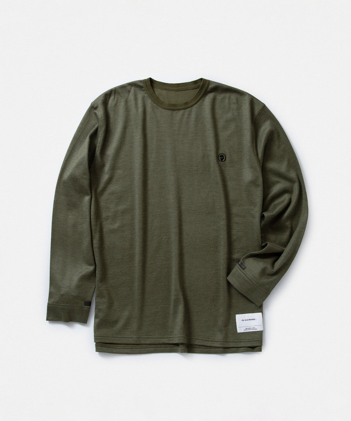 !_Alpaca Long Sleeve T-shirt / Logo