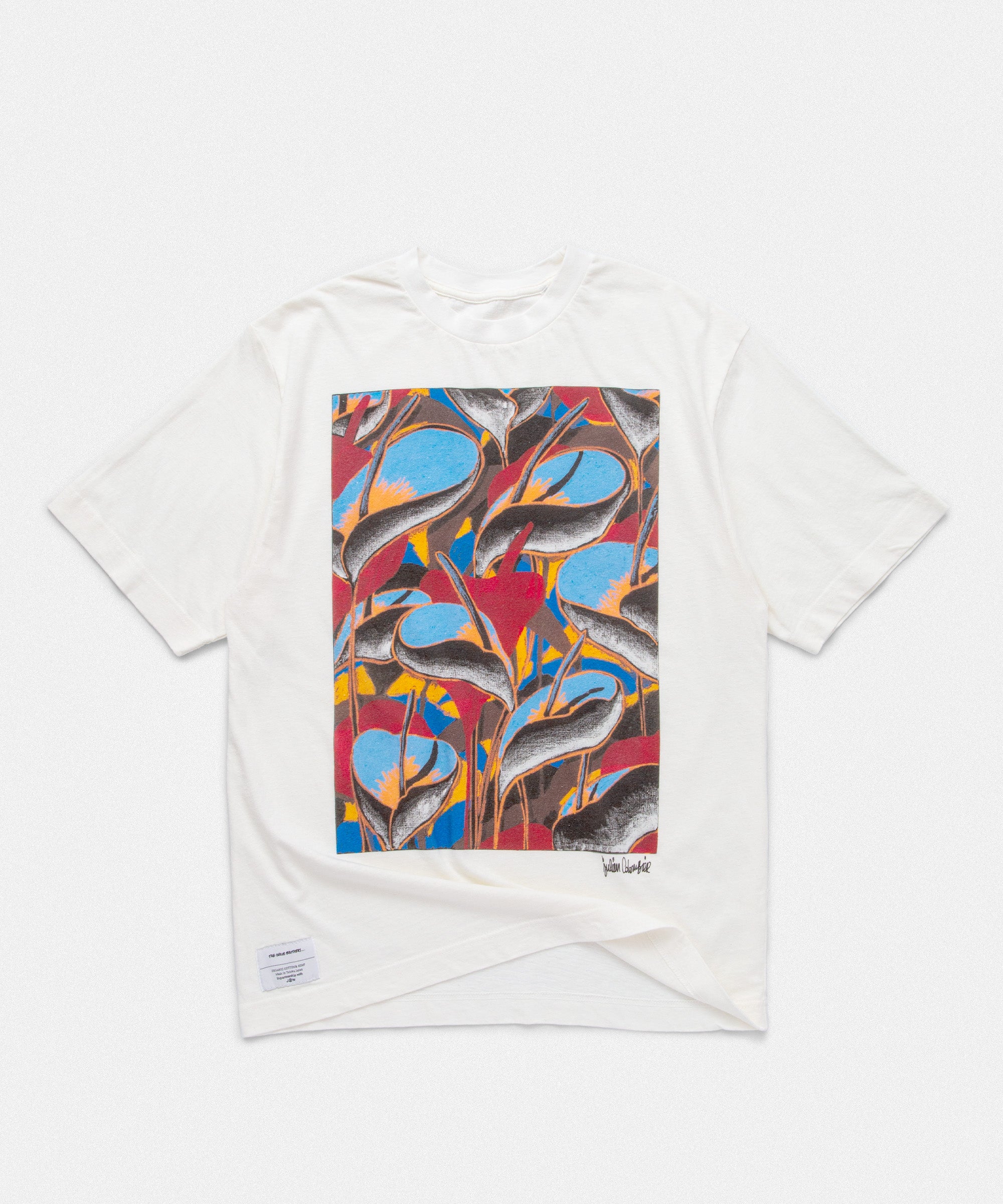 Organic Cotton and Hemp T-shirt / Julien Colombier / Poetic Lobbying Peach