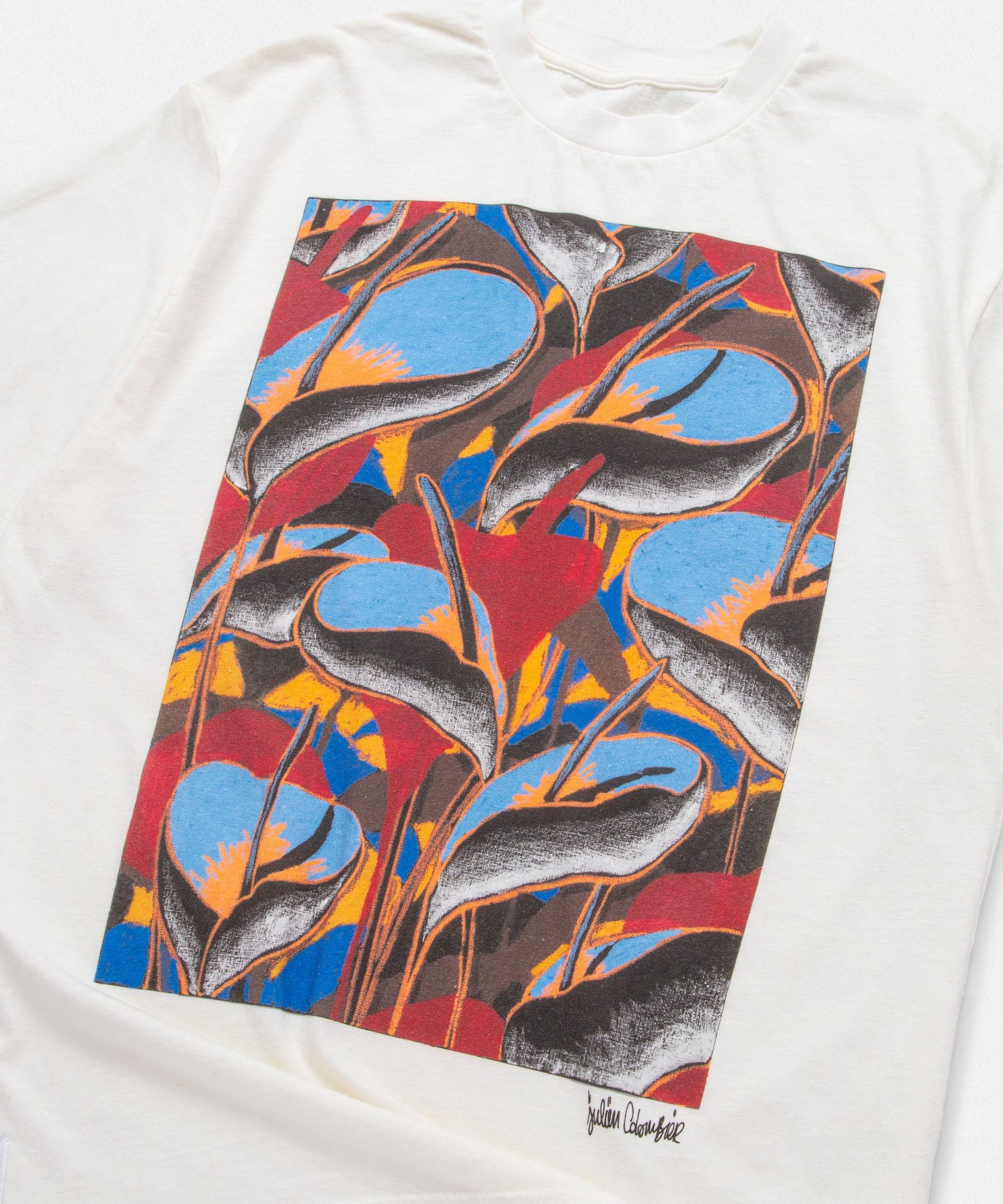 Organic Cotton and Hemp T-shirt / Julien Colombier / Poetic Lobbying Peach