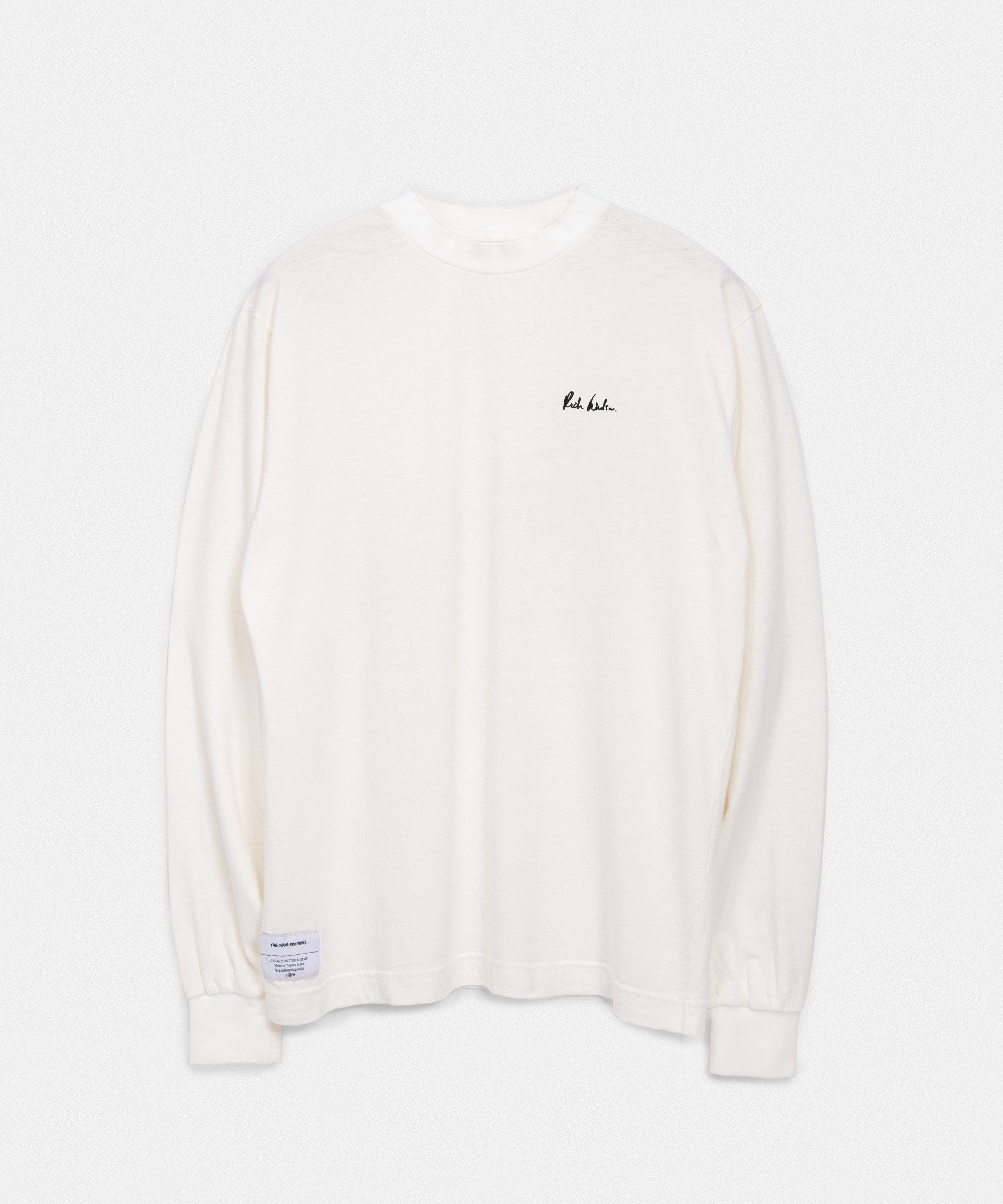 Organic Cotton and Hemp Long Sleeve T-shirt / Richard Windsor / Zidane
