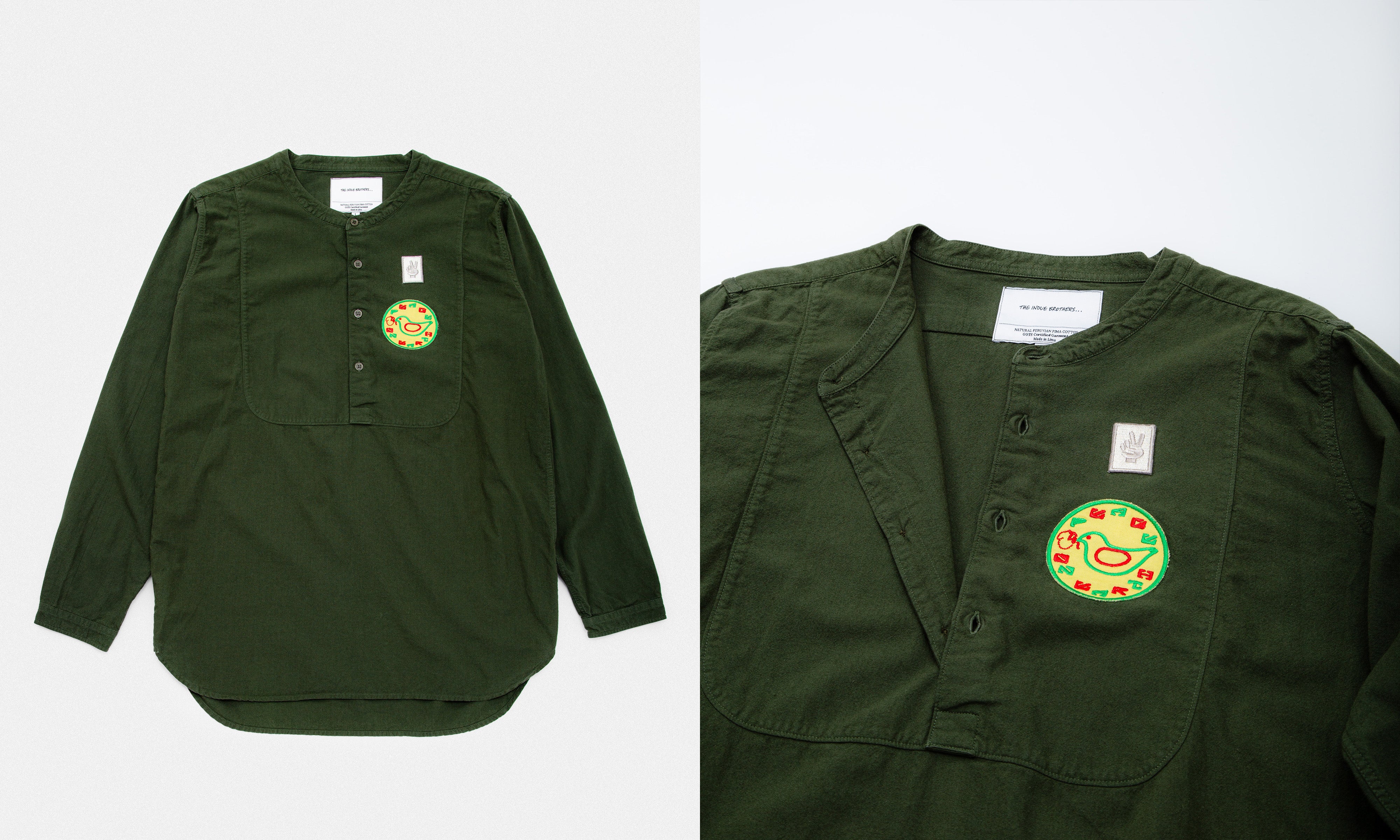 Upcycled Mountain Shirt / ON AIR