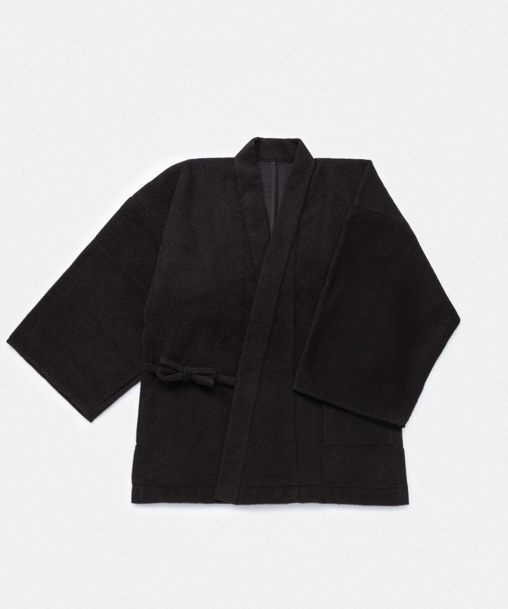 Pure Black Kimono Jacket