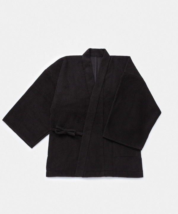 Pure Black Kimono Jacket
