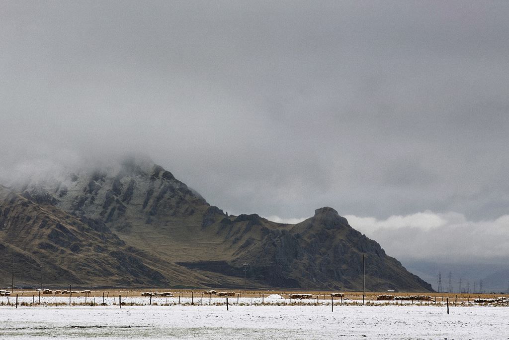 The harsh environment of the Andes.